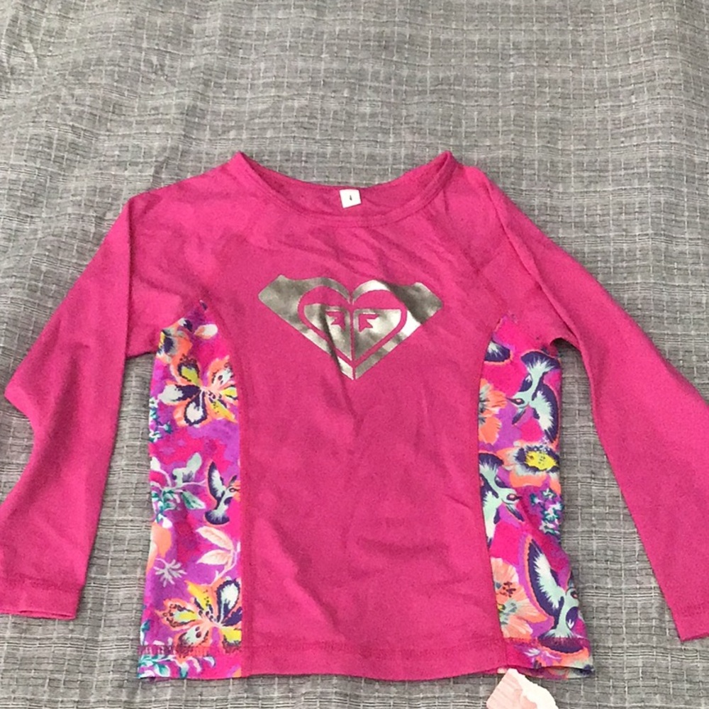 Girl Roxy Rash-guard